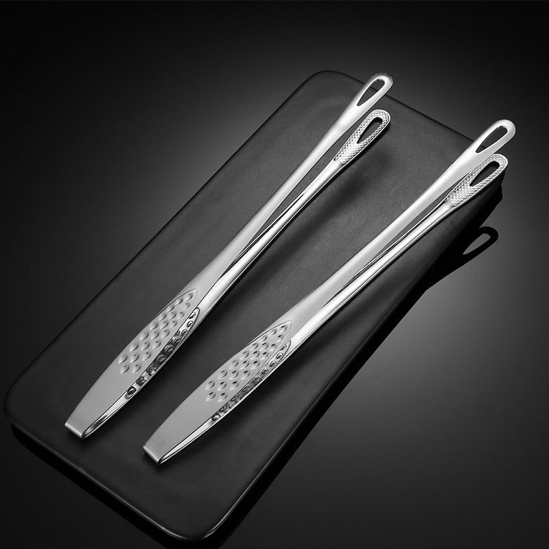 All 304 Stainless Steel BBQ Tongs – Japanese Style Grilling Clip for Kitchen & Outdoor Barbecue