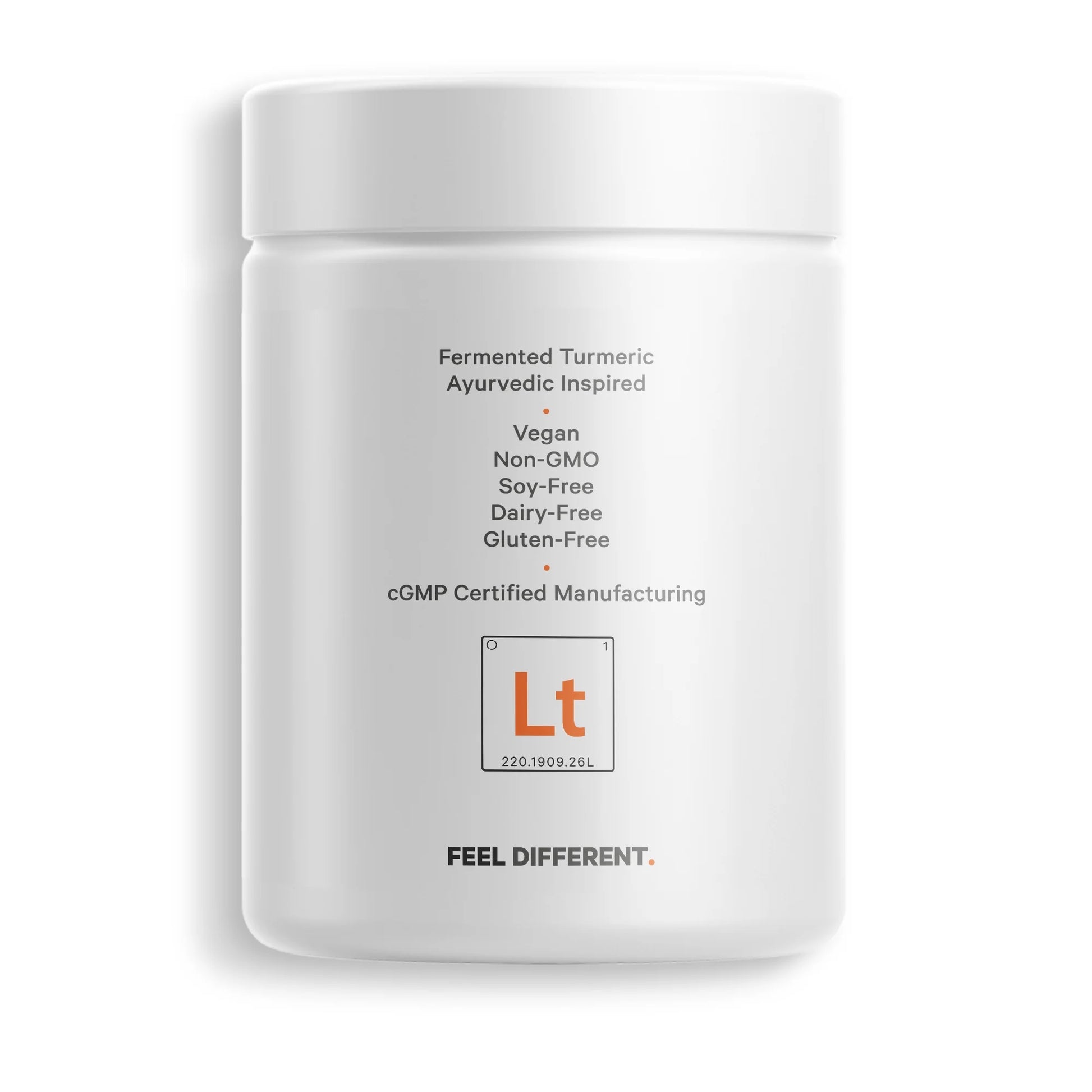 Fermented Turmeric, Organic Turmeric 95% Curcuminoids, Fermented Botanicals Digestive Bitters, 90 Ct