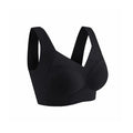 plus Size Seamless Bra - Black