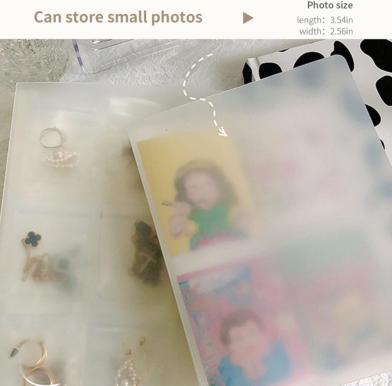 Jewelry Organize Book Jewelry Travel Organizer Earring Holder Organizer Transparent Jewelry Storage Book with 50 Pockets for Ring Earring Display, (84 Grids + 50Pcs Jewelry Storage Bag)