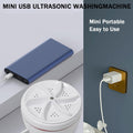 Mini Portable USB Washing Machine | Sink Washing Machine Ultrasonic Turbo Washer for Clothes and Dishes. Perfect for Travel, Business, Camping, Home, College, RV, and Apartments