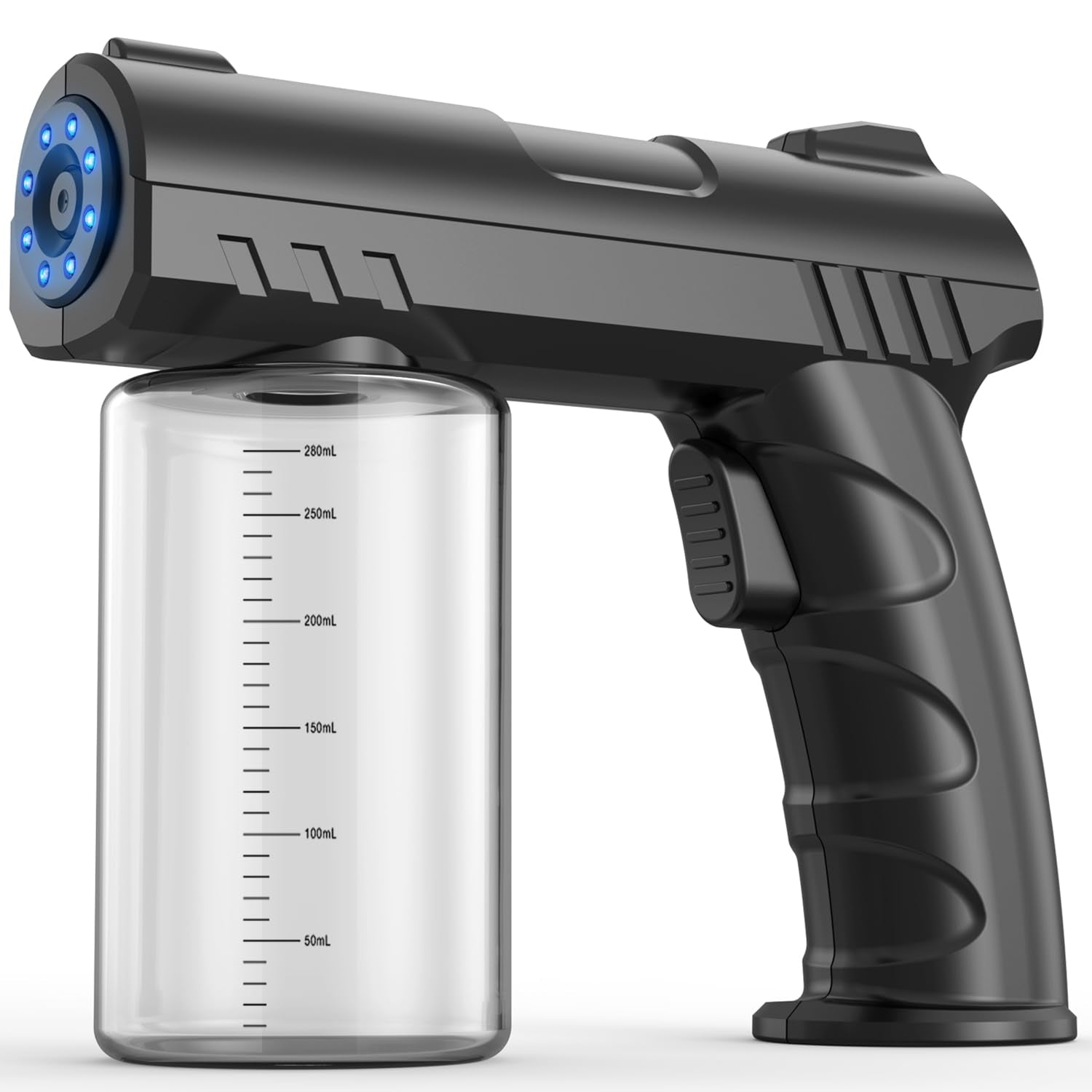 Rechargeable Spray Tan Machine Portable Travel Spray Tan Gun Self Tanners Professional Mobile Spray Tan Airbrush Machine for Home Salon DIY Beach Self Tans and Travelling (Black)