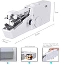 Handheld Mini Sewing Machine, Cordless Portable Quick Electric Sewing Machine with Sewing Accessories for Beginners, Suitable for Home Travel DIY Clothes