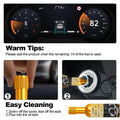 2PCS Catalytic Converter Cleaner Auto Parts Engine,  Exhaust System Pipe Carbon Removal Cleaner Treatment Additive Oil, Fuel System Treatment Oil Additive for Gas and Diesel Car