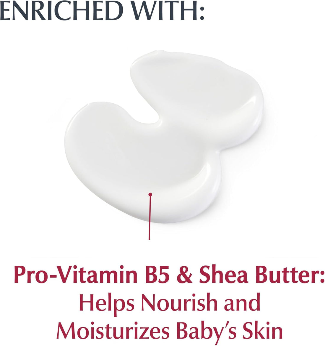Baby Body Lotion, Hypoallergenic and Fragrance Free Baby Lotion with Pro-Vitamin B5 and Shea Butter, 13.5 Fl Oz Bottle