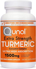 Turmeric Curcumin Supplement, Turmeric 1500Mg with Ultra High Absorption, Joint Support Supplement, Extra Strength Turmeric Capsules, 2 Month Supply, 180 Count (Pack of 1)