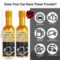 2PCS Catalytic Converter Cleaner Auto Parts Engine,  Exhaust System Pipe Carbon Removal Cleaner Treatment Additive Oil, Fuel System Treatment Oil Additive for Gas and Diesel Car