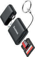 SD Card Reader, 5G Super Speed USB3.0 SD/TF Card Reader, 3-Slot USB A/C to Sd/Micro SD/USB a Memory Card Reader for UHS-I Sd/Micro SD/SDHC/SDXC/MMC, Support OTG for Plug&Play
