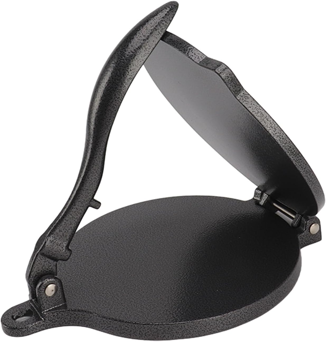 Tortilla Press, Aluminum Alloy Manual Tortilla Maker Quesadilla Maker Pataconera Maker Rotis Press Quesadilla Press for Pizza Pie Patty Making (16Cm Black)