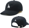 Unisex Baseball Korean Style Unstructured Cotton Soft Adjustable Washed Custom LA Logo Men/Women Caps Hats
