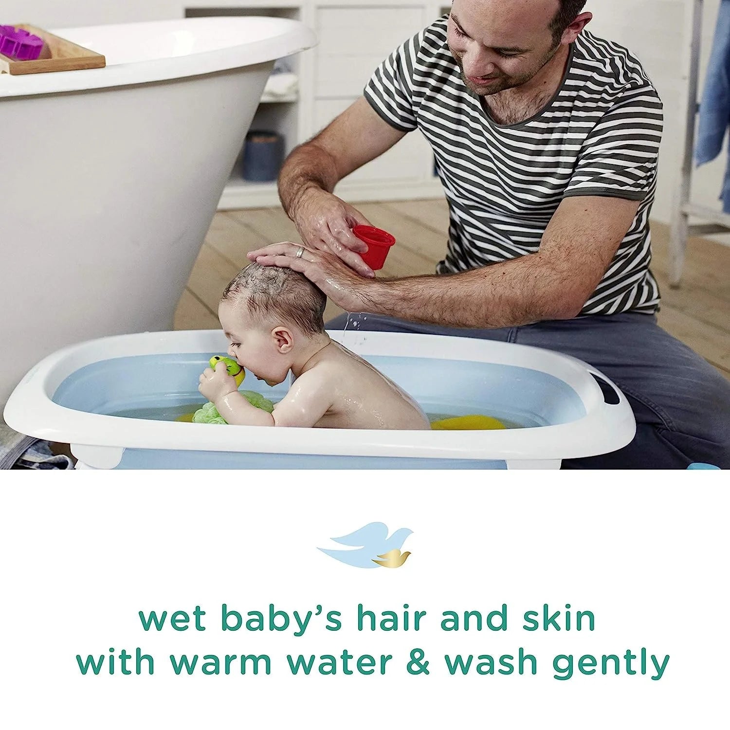 Tip to Toe Baby Body Wash for Baby'S Sensitive Skin Sensitive Moisture Washes Away Bacteria, Fragrance-Free and Hypoallergenic Baby Soap 13 Oz 3 Count