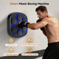 Upgraded Large Size Music Boxing Machine for Kids & Adults, Smart Bluetooth Boxing Machine Wall Mounted with LED, 9 Modes & 9 Speeds, Punching Workout Machine with Boxing Gloves