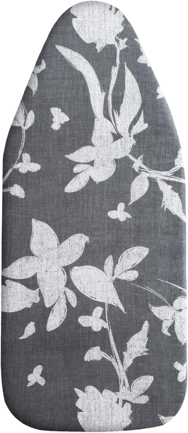 Small Ironing Board Cover Scorch Resistant, Cotton Table Top Ironing Cover with Padding Heat Reflective Heavy Duty Pad (Owl, 12.5"X32")