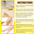 Yellow Peeling Oil, Peeling Oil for Dark Skin, Strong Peeling Oil Extra Strength, Exfoliating Peeling Solution for Body All Skin Type Dead Skin Remover (3.87 Fl Oz / 110ML)
