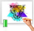 A4 LED Copy Board Light Tracing Box, Ultra-Thin Adjustable USB Power Artcraft LED Trace Light Pad for Tattoo Transferring, Drawing, Streaming, Sketching, Animation, Stenciling