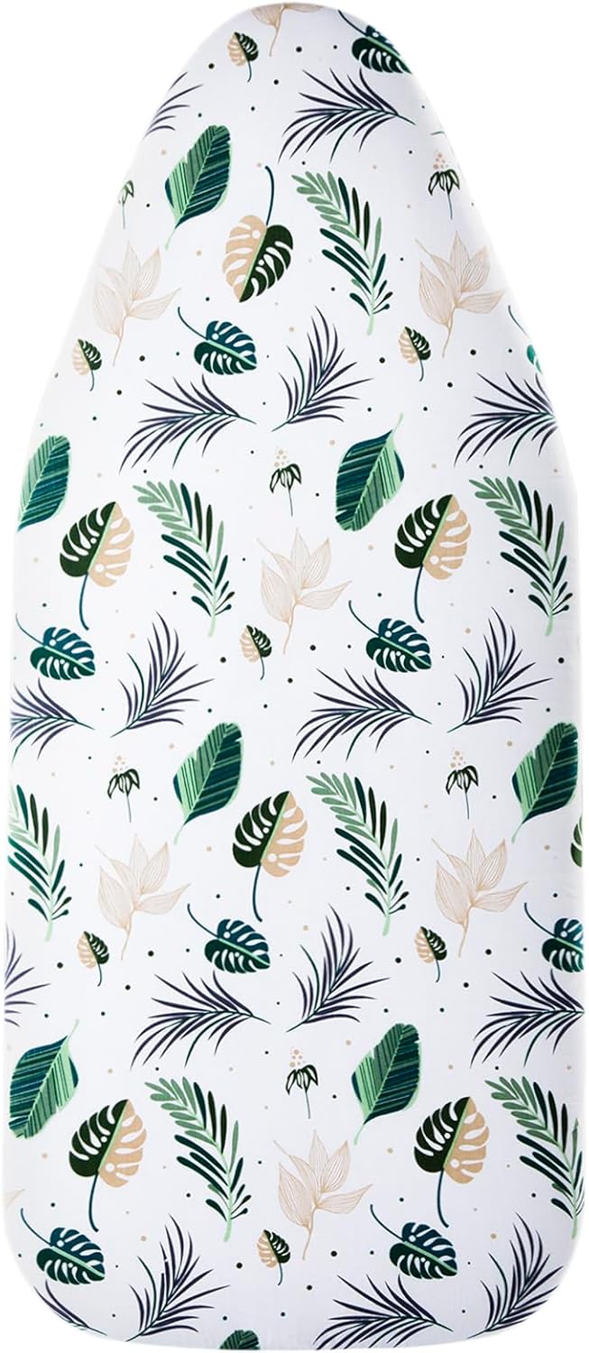 Small Ironing Board Cover Scorch Resistant, Cotton Table Top Ironing Cover with Padding Heat Reflective Heavy Duty Pad (Owl, 12.5"X32")