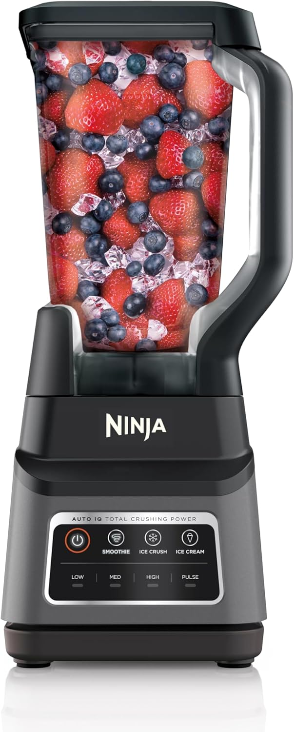 BN751 Professional plus DUO Blender, 1400 Peak Watts, 3 Auto-Iq Programs for Smoothies, Frozen Drinks & Nutrient Extractions, 72-Oz. Total Crushing Pitcher & (2) 24 Oz. To-Go Cups, Black