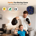 Upgraded Large Size Music Boxing Machine for Kids & Adults, Smart Bluetooth Boxing Machine Wall Mounted with LED, 9 Modes & 9 Speeds, Punching Workout Machine with Boxing Gloves