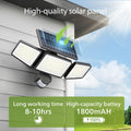 exterior solar security lights