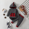 Baby Boy Clothes Toddler Infant Boys Fall Winter Outfit Long Sleeve Hoodie Sweatshirt Tops + Pants 2Pcs