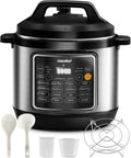COMFEE’ Pressure Cooker 6 Quart with 13 Cooking Functions, Olla De Presion Non-Stick Pot Yogurt Maker Rice Cooker Slow Cooker Sauté Steamer, Healthy Ceramic Inner Pot