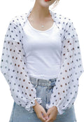 Women'S Ice Silk Cooling Sunproof Shawl UV Blocking Lightweight Breathable Sleeve Cover Summer Arm Protection