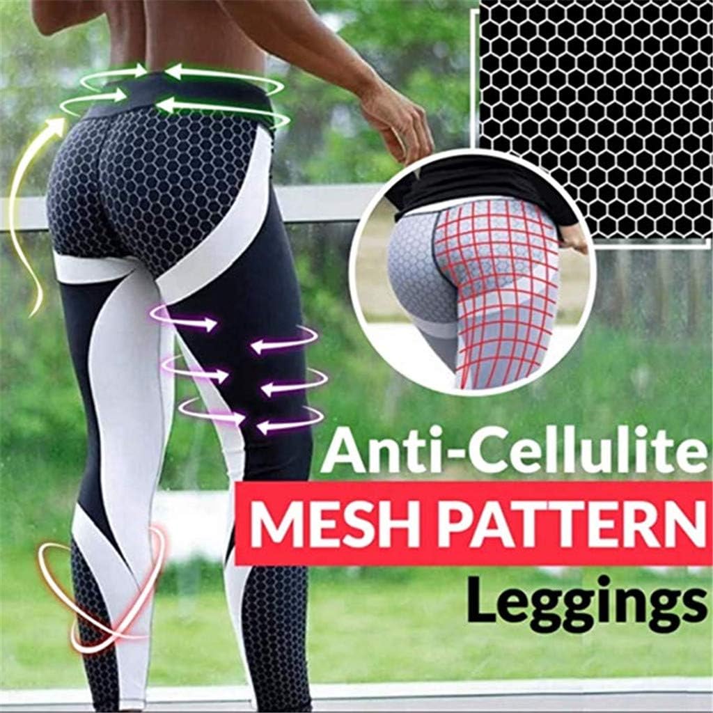 Women anti Cellulite Mesh Pattern Leggings Premium Compression Slimming Leggings