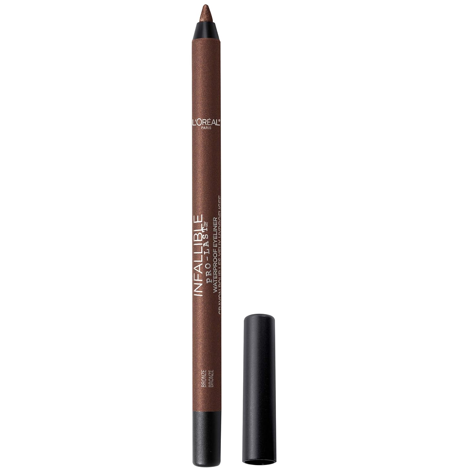 Cosmetics Infallible Pro-Last Waterproof Pencil Eyeliner, Black, 0.042 Ounce,1 Count