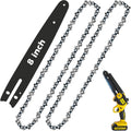 [3 Pieces] 2 Pcs 8 Inch Pole Saw/Chainsaw Chains 1/4