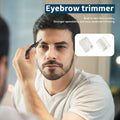Ear and Nose Hair Trimmer for Men, 2025 Professional Painless USB Rechargeable Eyebrow & Facial Electric Hair Trimmer for Men Women, Powerful Motor, Dual Edge Blades, IPX7 Waterproof Easy Clean