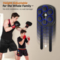 Upgraded Large Size Music Boxing Machine for Kids & Adults, Smart Bluetooth Boxing Machine Wall Mounted with LED, 9 Modes & 9 Speeds, Punching Workout Machine with Boxing Gloves