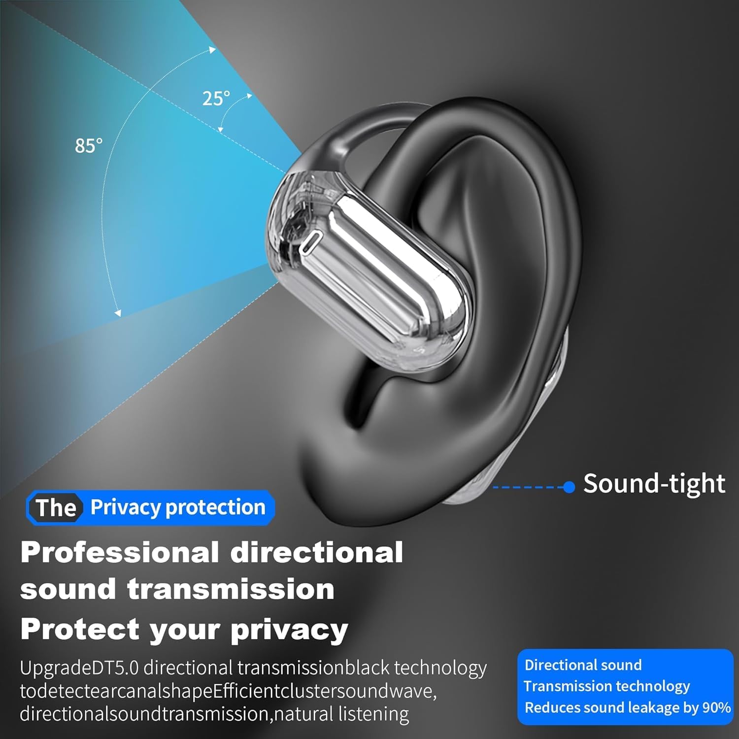 AI Translator Wireless Earbuds Real-Time Language Translation Earphone, 3-In-1 Translating Earbud with 144 Languages ​​& Accents, LED Full Color Touch Screen with 16 Additional App Bluetooth 5.4