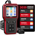 Obd2 Scanner with Battery Tester Enhanced Fixd Car Diagnostic Tool Code Reader for Cars and Trucks Check Engine Light Reader Clears Vehicle Error Codes for All OBD II since 1996
