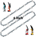 [3 Pieces] 2 Pcs 8 Inch Pole Saw/Chainsaw Chains 1/4