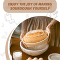 Sourdough Proofing Basket Gift Set, 9