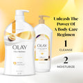 Body Wash for Women, Ultra Moisture, 24Hr Moisturizing, Hydrating & Refreshing, B3 Vitamin Complex, Free of Parabens & Phthalates, for All Skin Types, Shea Butter Scent, 33 Fl Oz