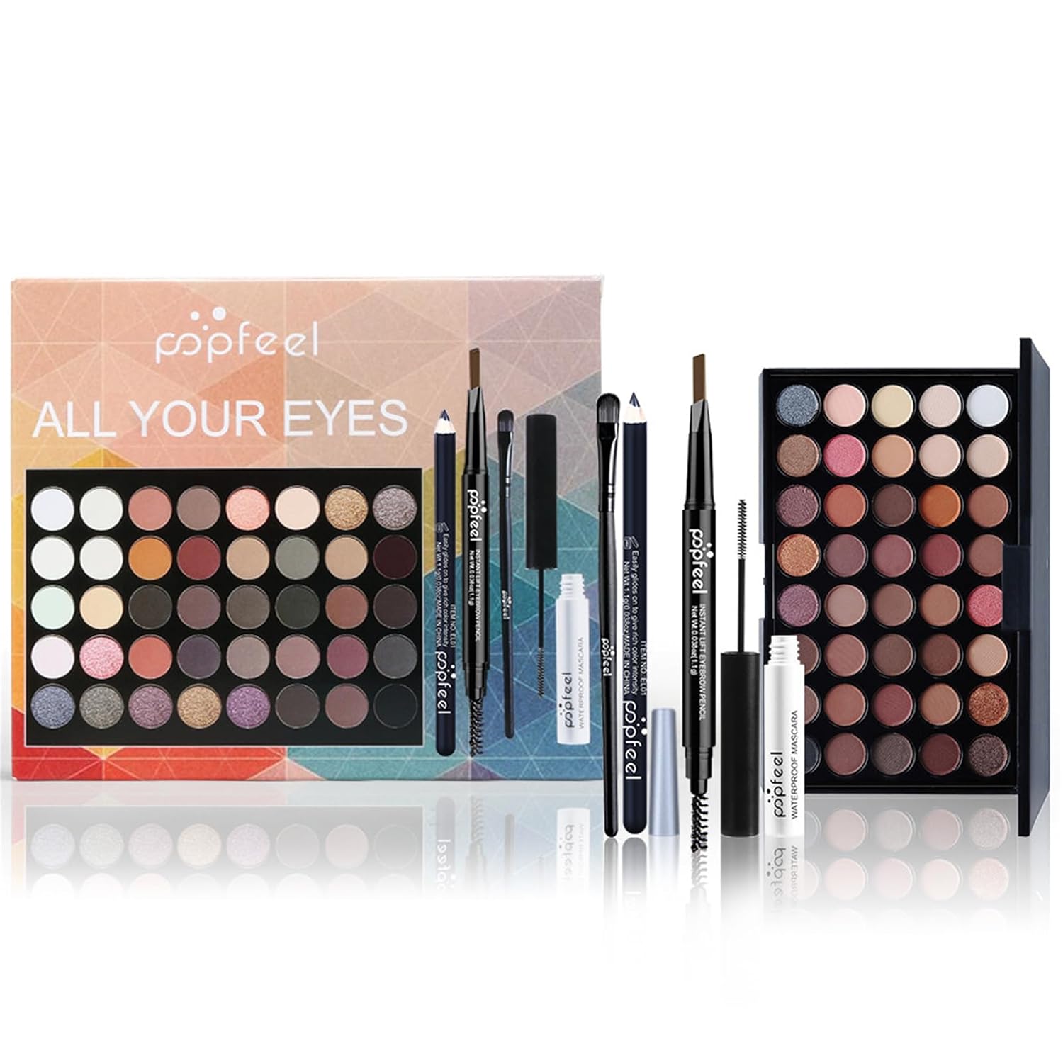 99 Colors Eyeshadow Palette, Rainbow Colors Makeup Eyeshadow Palette, Professional High Pigmented Matte Glitter Makeup Pallet, Waterproof Long Lasting Colorful Eye Shadow Powder