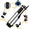 Immersion Blender Handheld, 1100W 5-In-1 Multi-Purpose Hand Blender, 12-Speed Stick Blender, 600Ml Beaker, 500Ml Chopper, Egg Whisk, Milk Frother, Black