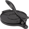 Tortilla Press, Aluminum Alloy Manual Tortilla Maker Quesadilla Maker Pataconera Maker Rotis Press Quesadilla Press for Pizza Pie Patty Making (16Cm Black)