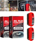 2Pack Automotive Oil Film Cleaning Brush New Glass Coating for Windshield Glass Oil Film Remover, Strong Front Windshield Remover for Windshield Improves Clarity and Visibility