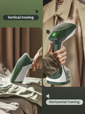 Steamer for Clothes, Portable Handheld Garment Steamer, 1500W 2 in 1 Fabric Wrinkles Remover, 30-Second Fast Heat-Up, 250Ml Detachable Water Tank, Steam Iron for Home and Dorm (120V Only)