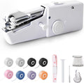 Handheld Mini Sewing Machine, Cordless Portable Quick Electric Sewing Machine with Sewing Accessories for Beginners, Suitable for Home Travel DIY Clothes