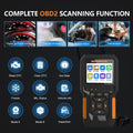 Heavy Duty Truck Scanner,Full System Diesel Diagnostic Scan Tool and Code Reader for Cummings, Detroit,Freightliner,International,Paccar,Check Truck Engine and Car 2 in 1 Code Reader/Obd2 Scanner