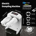 Electric Dumpling Machine Rechargeable Automatic Electric Dumpling Maker Machine Mould 2 Modes,Household Easy Quick Dumpling Maker Press Machine with Empanada Maker Press,Dough Cutters,Spoon and Brush