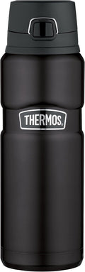 Stainless King Vacuum-Insulated Drink Bottle, 24 Ounce, Matte Steel