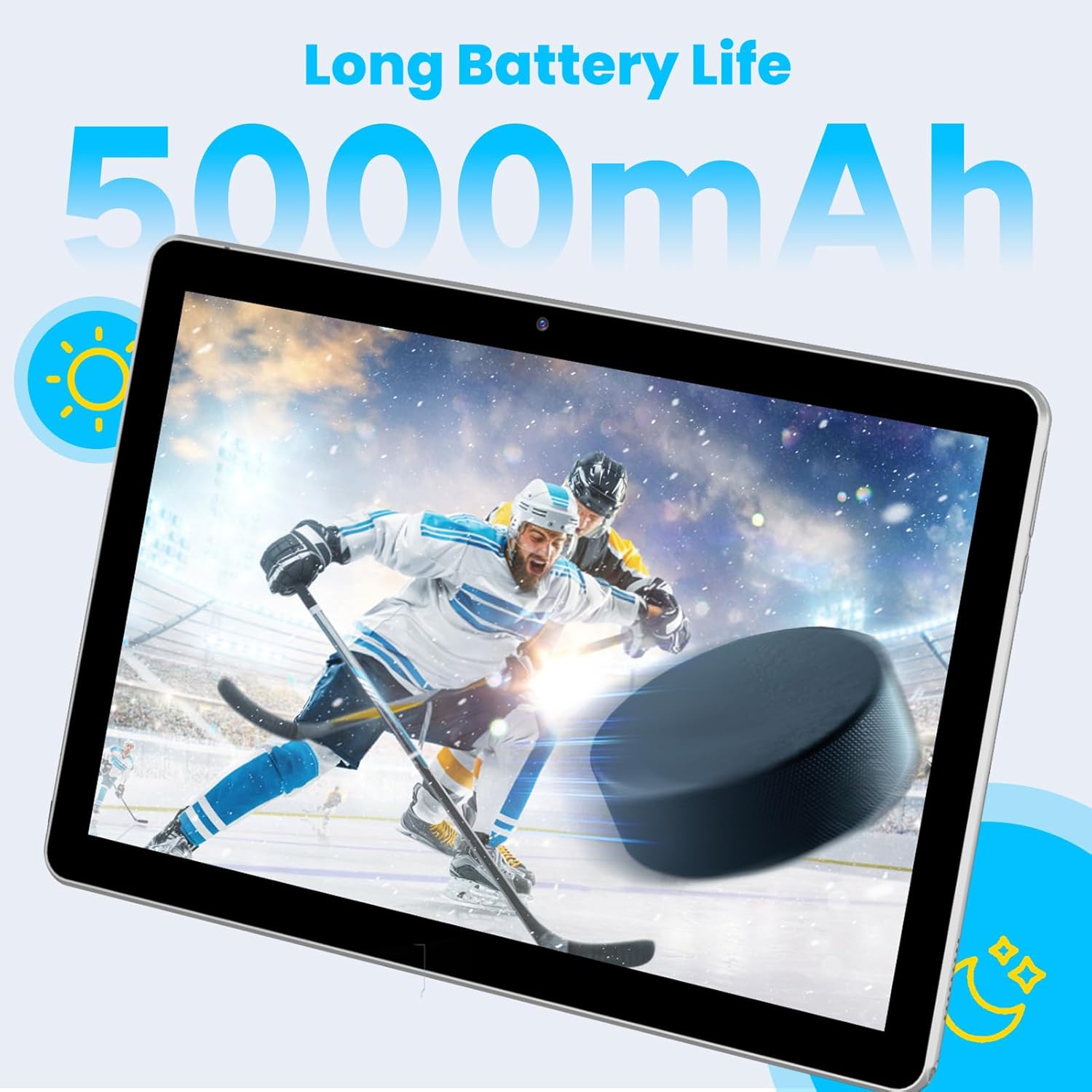 Android 13 Tablet with SIM Card Slot,10.1 Inch Cellular Tablets with Case, 4G LTE Tablet & Phone (Makes Calls), 64GB ROM (1TB Expand), 5MP+8MP Camera BT5.0 GPS 5G Wifi, Parental Control