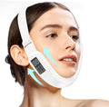 Electric Double Chin Device and V-Face Machine with 8 Modes and 15 Gear Adjustable Intensities - Intelligent Double Chin Machine for V-Face