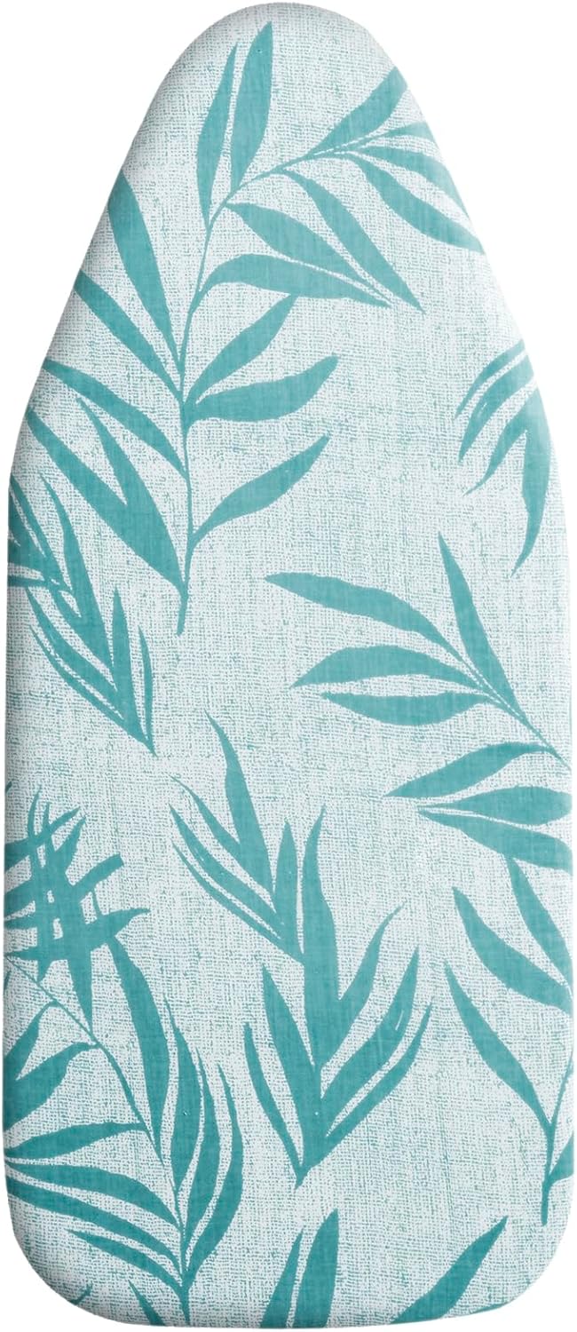 Small Ironing Board Cover Scorch Resistant, Cotton Table Top Ironing Cover with Padding Heat Reflective Heavy Duty Pad (Owl, 12.5"X32")