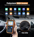 OBD2 Scanner with Upgrade Battery Tester - Diagnostic Tool for Cars That Check Engine Light & Emissions Readiness Read and Clears Vehicle Error Codes for All OBD II Protocol Vehicles since 1996