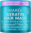 Hair Mask for Damaged Hair - Keratin Treatment Conditioner - Extremely Deep Conditioning Mask, Hydrating & Repairing, Keratina Mascarilla Para El Cabello